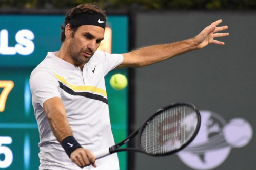 Federer đã thắng 16 trận liên tiếp từ đầu năm 2018. Ảnh: Reuters.