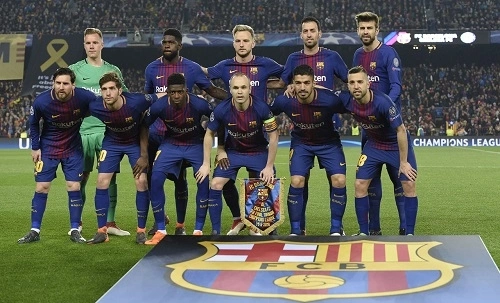 Barca vừa hạ Chelsea 3-0 tại Nou Camp. Ảnh: AFP.