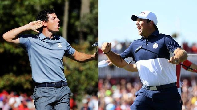 Cuộc đấu căng thẳng giữa Reed và McIlroy tại Ryder Cup 2016, với phần thắng thuộc về Reed. 30173661-1636302563133242-7843-3158-2497