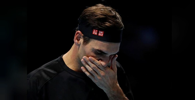Federer bỏ lỡ 11 trong số 12 break-point có được. Ảnh: Reuters.