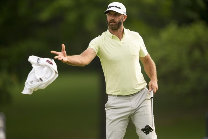 Dustin Johnson thuộc nhóm golfer bị treo gậy vĩnh viễn ở PGA Tour. Ảnh: AP