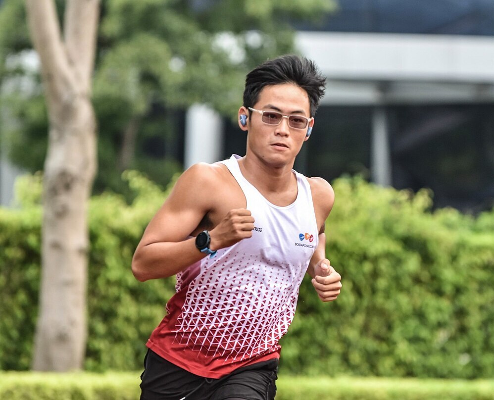 Lâm Quang Nhật dự giải chạy ở Thái Lan