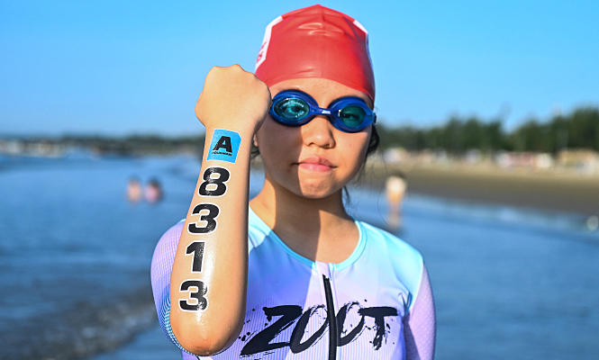Trẻ em chuẩn bị gì trước cuộc đua aquathlon?