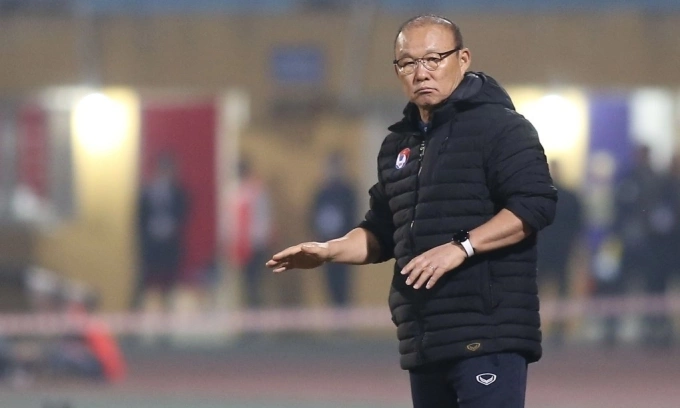AFF Cup 2022 sẽ là giải cuối cùng HLV Park dẫn dắt Việt Nam. Ảnh: Lâm Thỏa