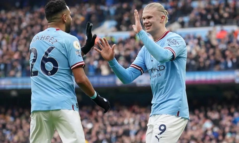 Haaland ghi hat-trick trong chiến thắng của Man City - Báo VnExpress Thể thao
