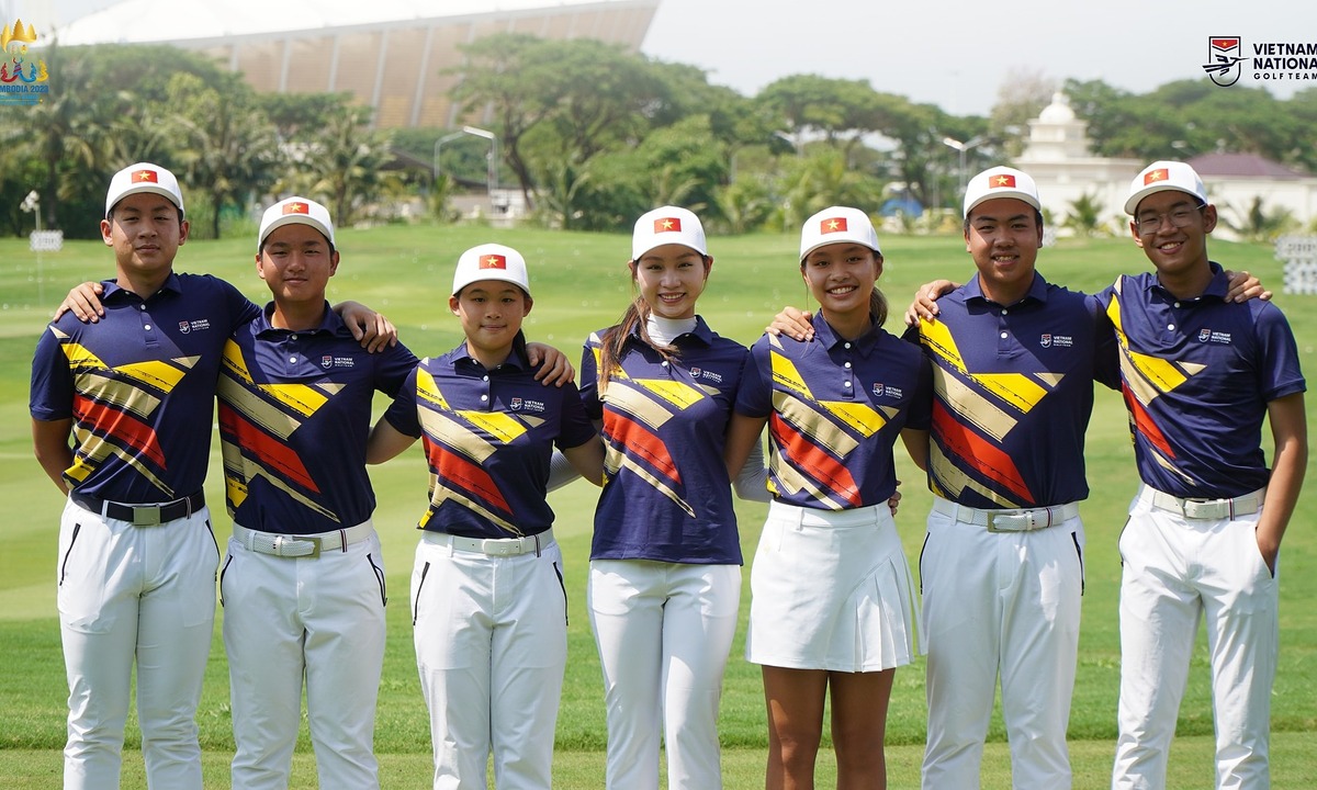 Khởi tranh golf SEA Games 32