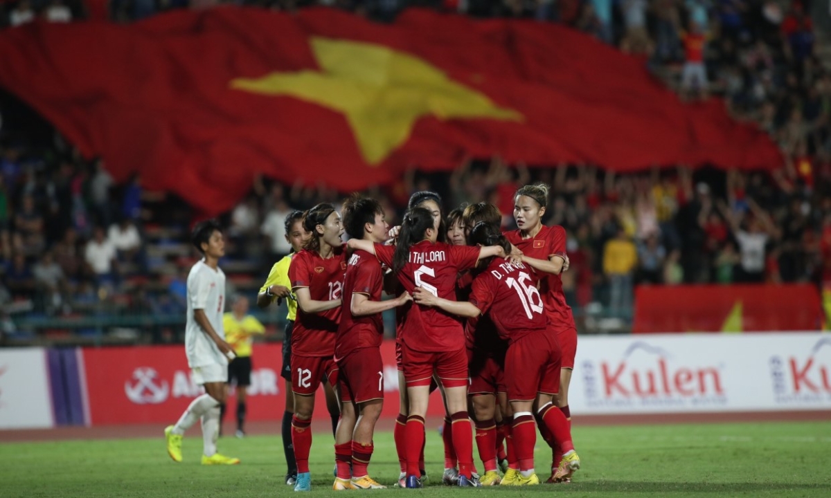 Tuyển nữ Việt Nam vô địch SEA Games thứ tư liên tiếp