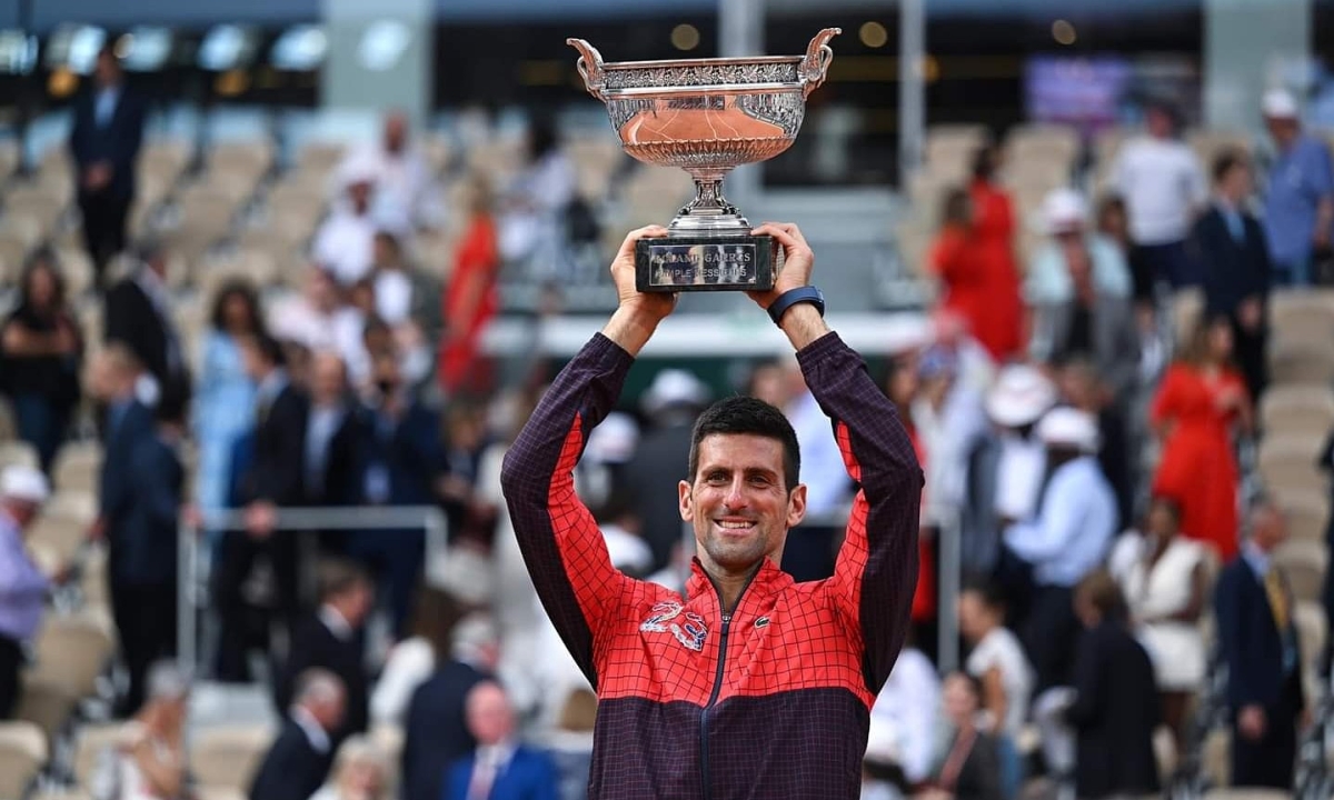 Djokovic vô địch Roland Garros 2023