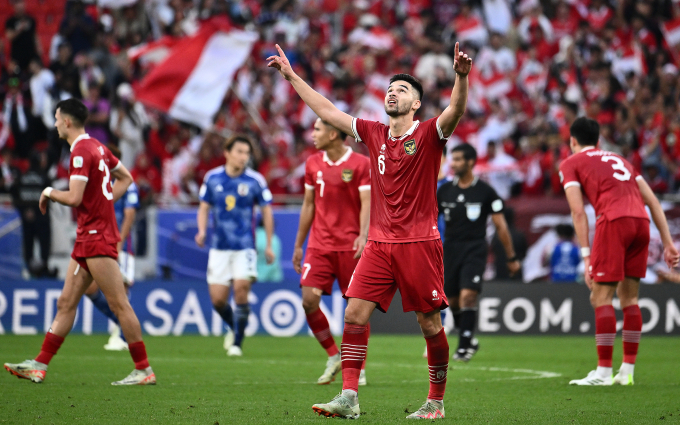 Indonesia vượt qua vòng bảng Asian Cup 2023 nhờ trận hoà 1-1 giữa Oman và Kyrgyzstan. Ảnh: AFC
