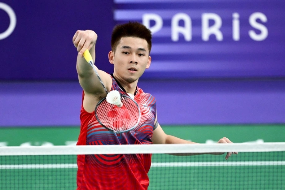 Tay vợt số một thế giới thua sốc ở cầu lông đơn nam Olympic 2024 - Báo VnExpress Thể thao