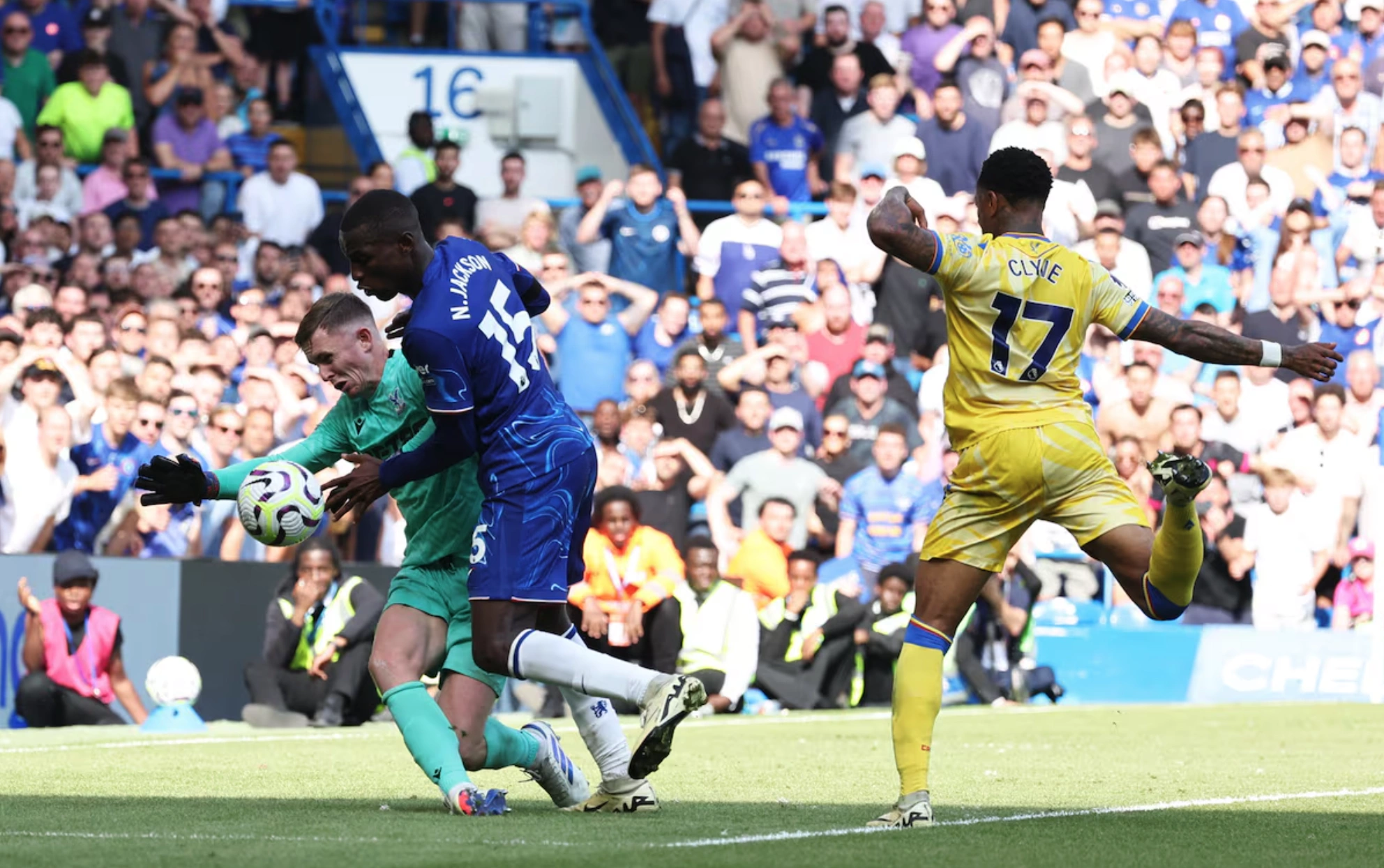 Jackson tiếp chuỗi phong độ cao, với hai bàn, một kiến tạo trong hai trận. Ảnh: Reuters