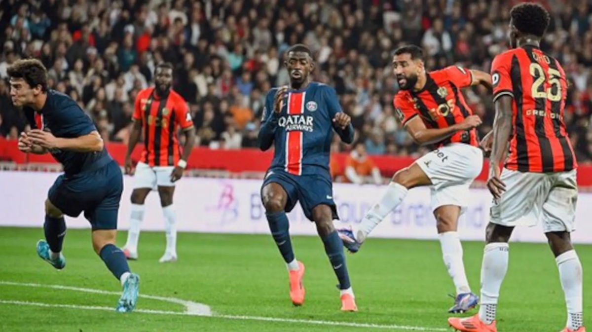 PSG mất đỉnh bảng Ligue 1
