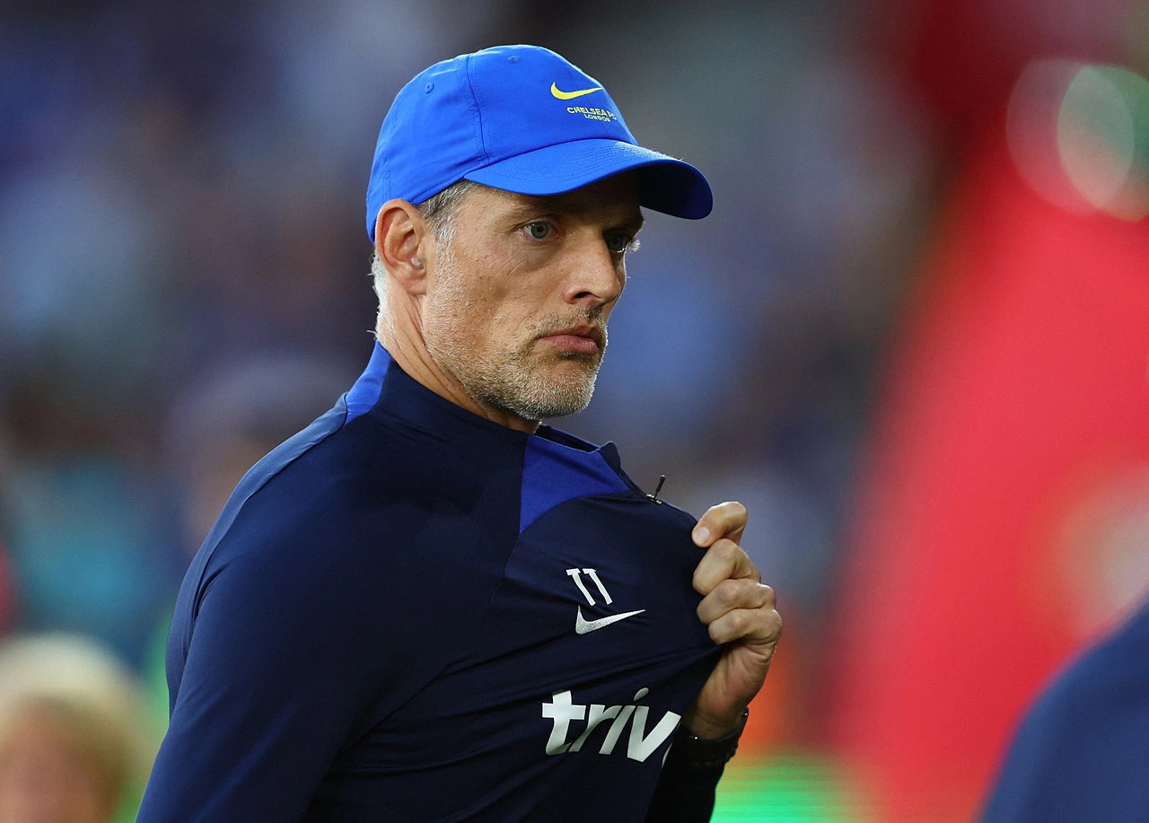 Tuchel khi còn dẫn dắt Chelsea năm 2022. Ảnh: Reuters.