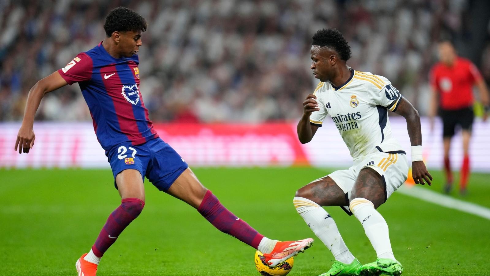 Phớt lờ Bellingham, Messi chỉ thẳng 4 người sẽ giành Quả bóng Vàng 2 Yamal được khen tài năng hơn Vinicius - Báo VnExpress Thể thao