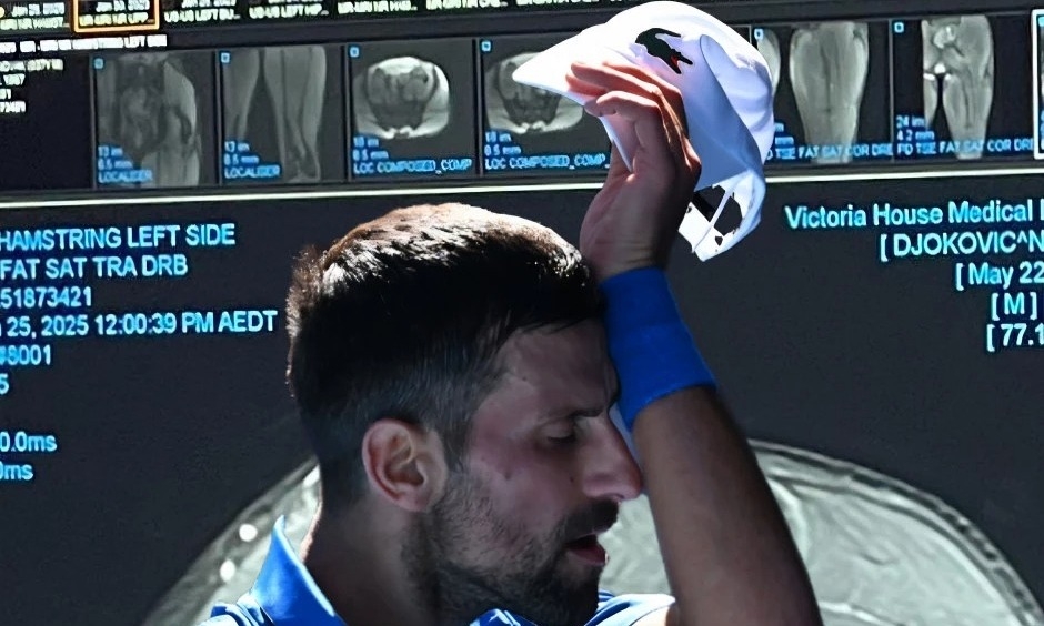 Chấn thương của Djokovic không nặng
