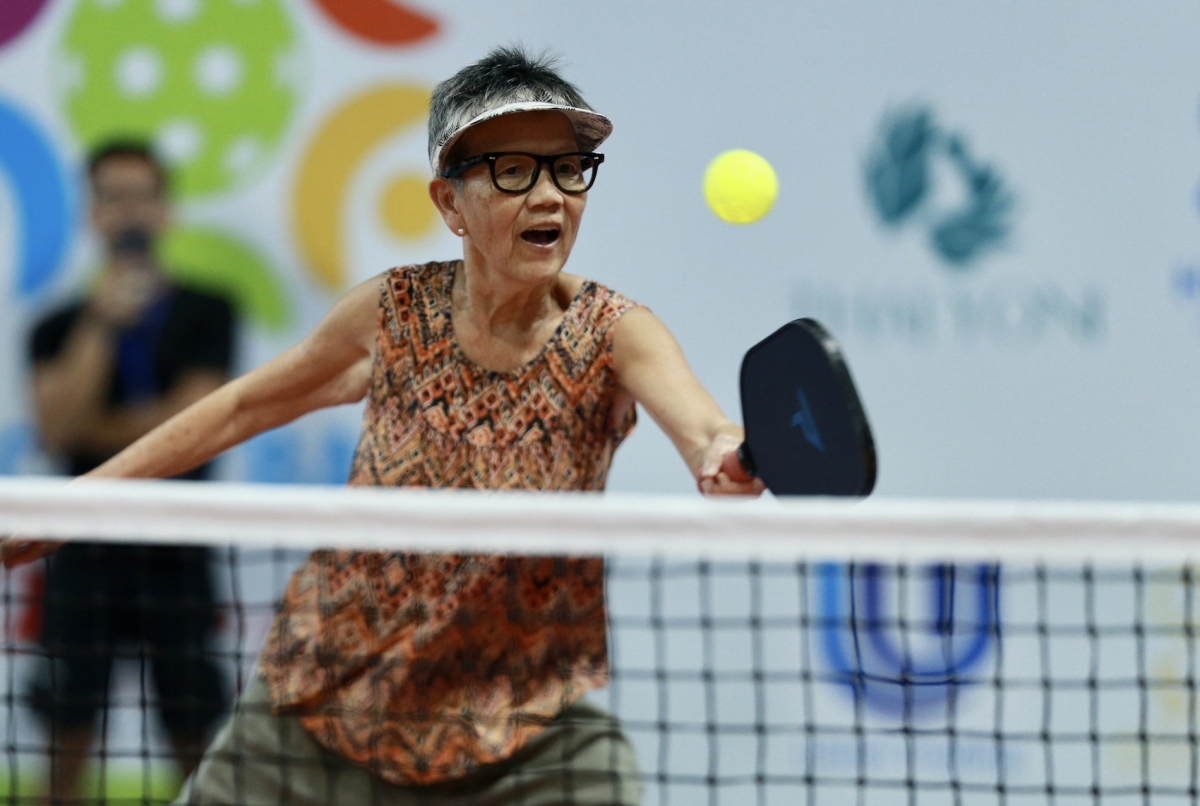 'Bà ngoại' 65 tuổi góp công đưa pickleball về Việt Nam
