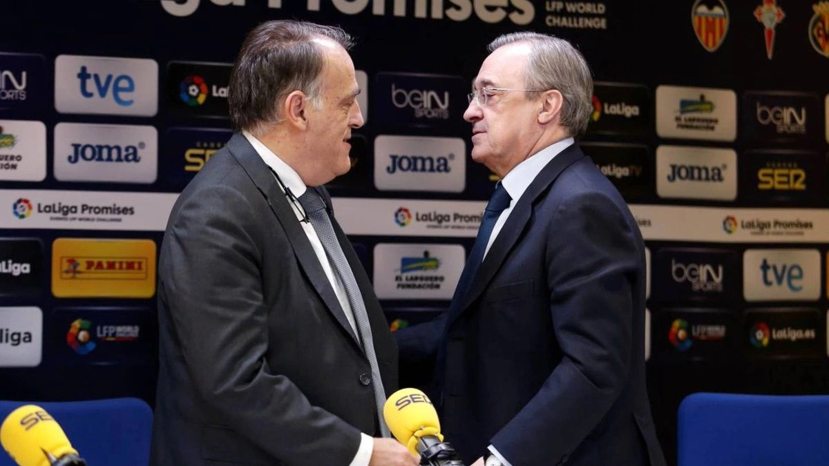 Tebas: 'Perez giành giật quyền lực, thay vì làm bóng đá' - Báo VnExpress Thể thao