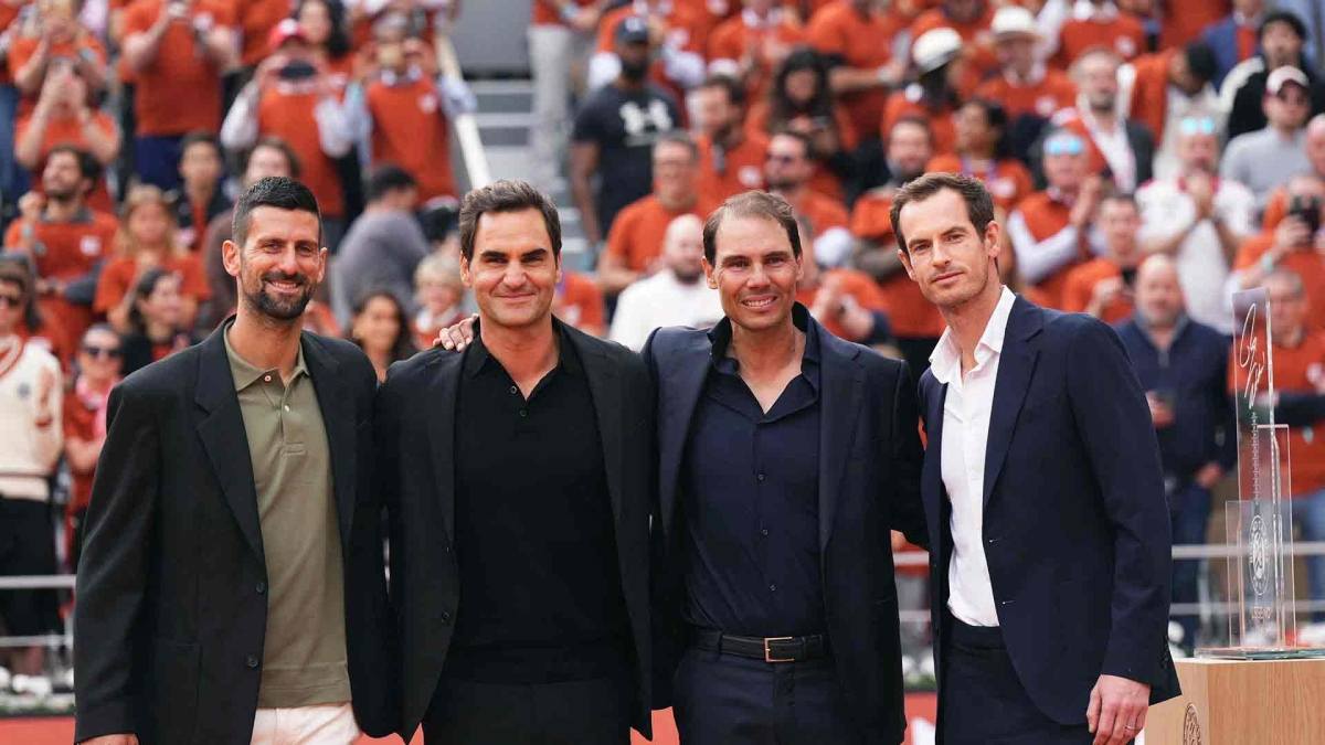 'Big 4' tề tựu trong ngày tri ân Nadal