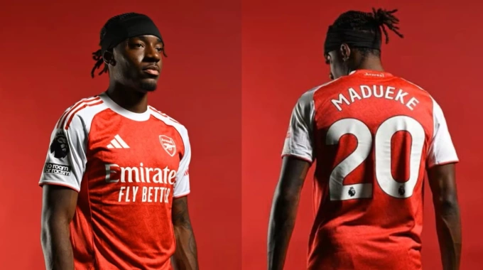 Madueke ra mắt Arsenal ngày 18/7. Ảnh: Arsenal FC