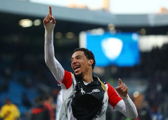 Ekitike là thương vụ bom tấn tiếp theo của Liverpool, một khi hoàn tất vụ chuyển nhượng từ Frankfurt. Ảnh: Reuters