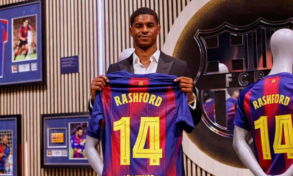 Rashford: 'Tôi cảm thấy như ở nhà tại Barca'