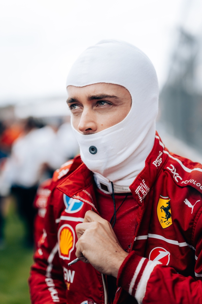 Lerclerc thất vọng sau khi chỉ về thứ tư Grand Prix Hungary. Ảnh: Scuderia Ferrari