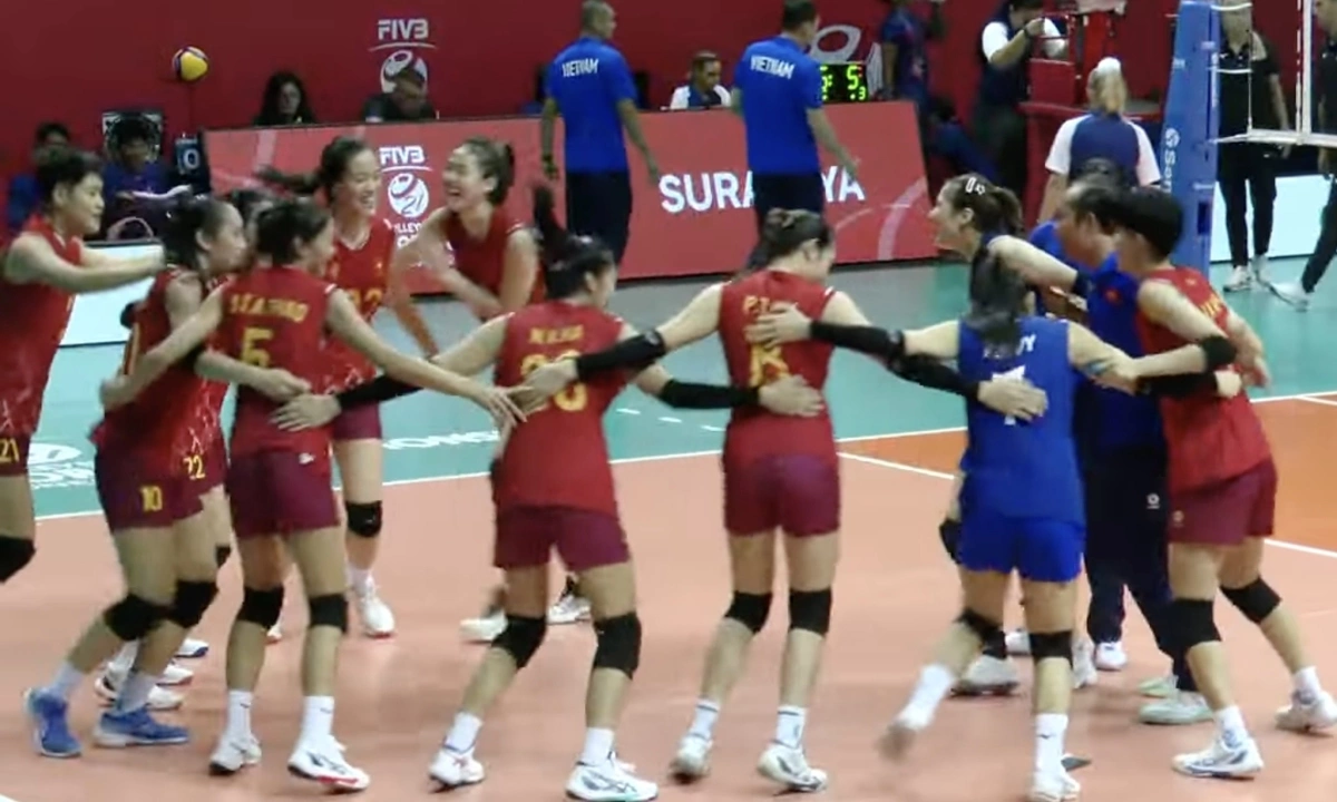 Việt Nam hạ Canada ở giải bóng chuyền U21 nữ thế giới