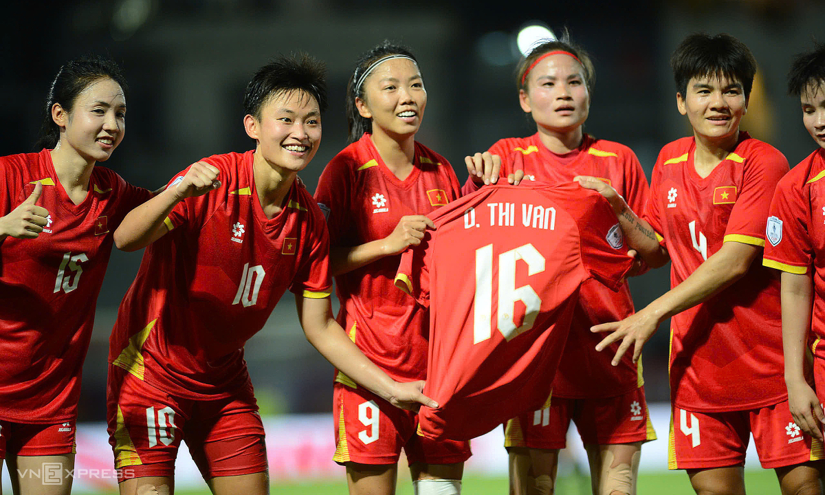 Việt Nam thắng Thái Lan ở ASEAN Cup nữ 2025