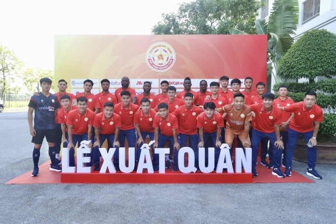 Đội hình PVF-CAND dự V-League 2025-2026.