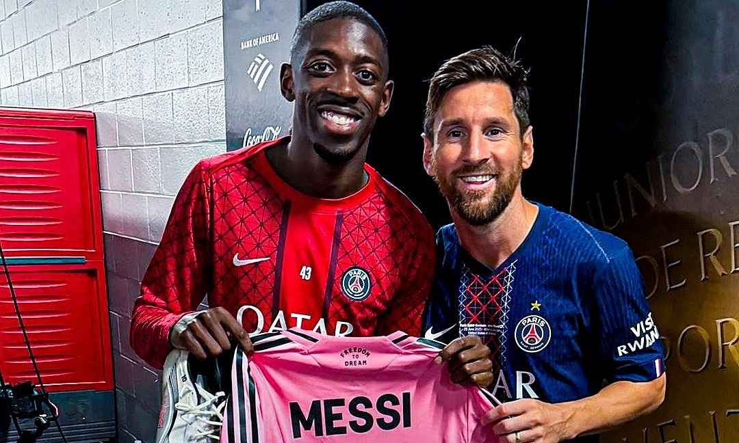 Dembele xem Messi là Quả Bóng Vàng vĩ đại nhất