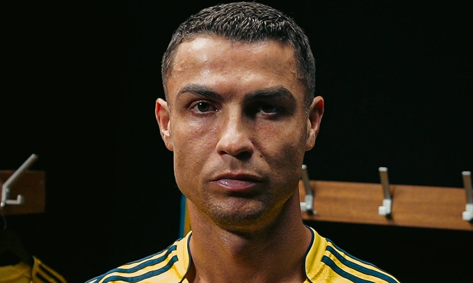 Ronaldo trong ảnh được Al Nassr đăng lên X ngày 18/8/2025. Ảnh: ANFC