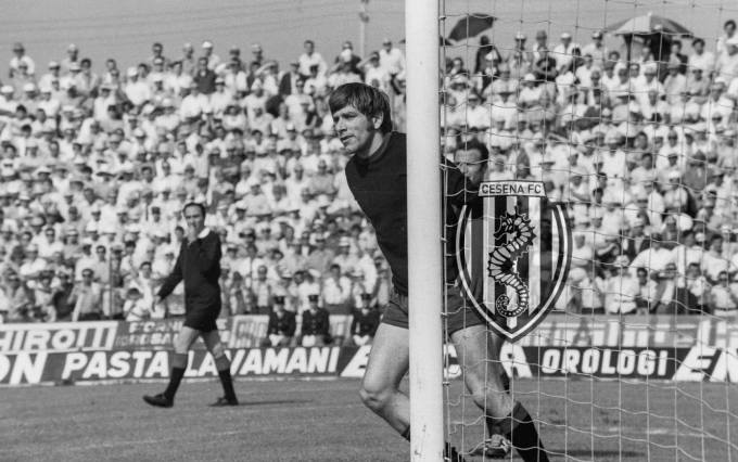 Lamberto Boranga thi đấu cho Cesena giai đoạn 1973 -1977. Ảnh: Cesena