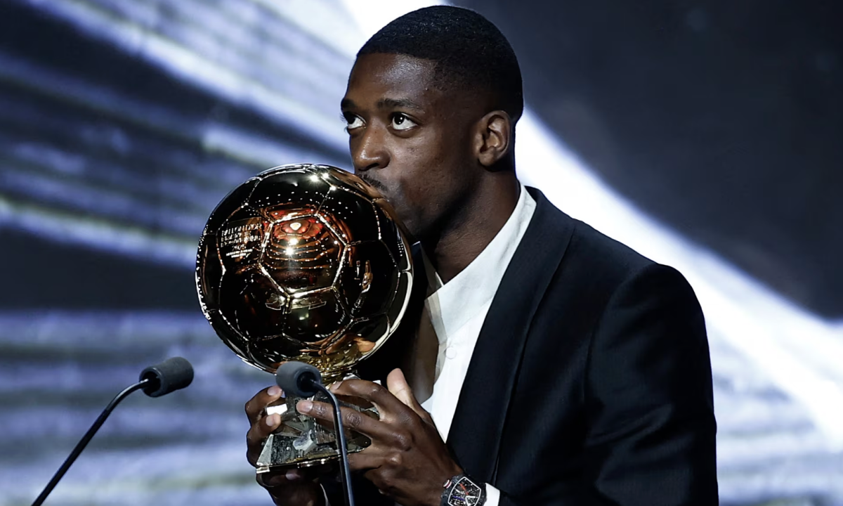 Dembele: 'Quả Bóng Vàng là điều phi thường sau những gì tôi trải qua'