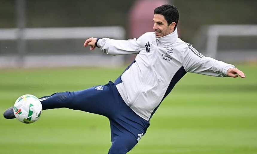 Arteta bất bình khi bị chê sợ thua Man City