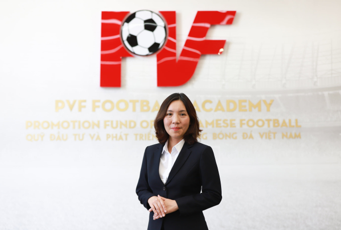 Phó tổng giám đốc Trung tâm đào tạo bóng đá trẻ PVF Nguyễn Thị Mỹ Dung là một trong 16 thành viên của Ủy ban kỷ luật LĐBĐ thế giới FIFA. Ảnh: PVF
