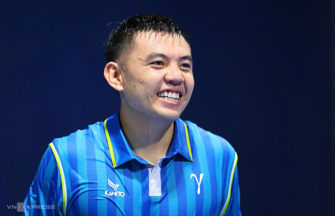 Lý Hoàng Nam thắng Trịnh Linh Giang ở tứ kết PPA Tour Asia - Đà Nẵng Cup 2025, trưa 2/10. Ảnh: Đức Đồng