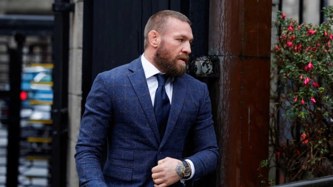 Conor McGregor tại Dublin, Ireland ngày 19/11/2024. Ảnh: Reuters