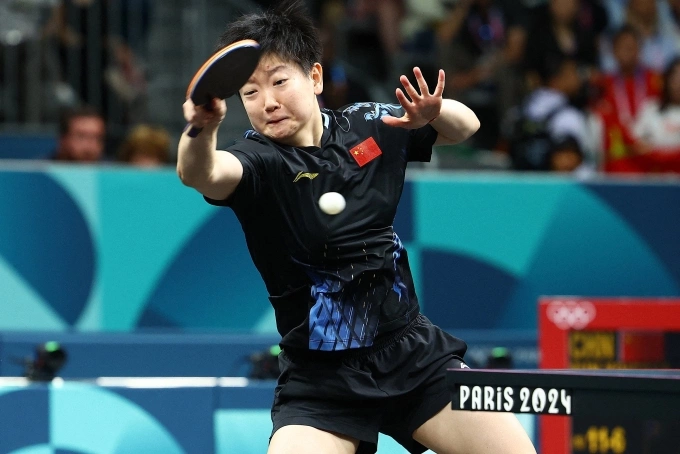 Sun thi đấu tại Olympic Paris 2024. Ảnh: Reuters