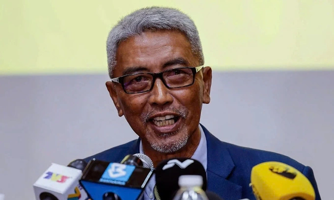 Quyền chủ tịch LĐBĐ Malaysia, Yusoff Mahadi. Ảnh: Harian Metro