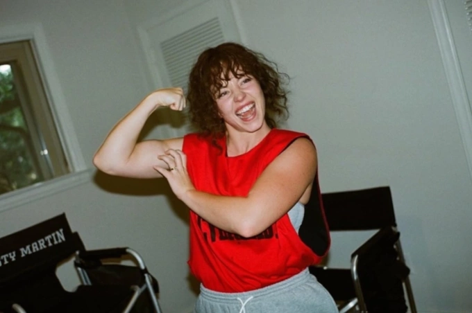 Sydney Sweeney tăng 13 kg để hóa thân thành cựu võ sĩ quyền Anh Christy Martin. Ảnh: Instagram / sydney_sweeney