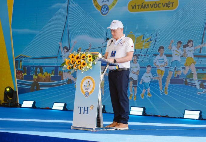 Ông Ngô Minh Hải, Chủ tịch Hội đồng quản trị Tập đoàn TH tại sự kiện. Ảnh: BTC