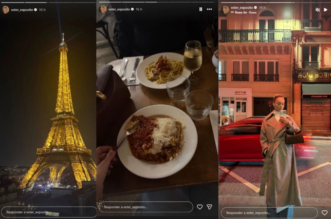 Những bài đăng cho thấy Exposito có thể đang hẹn hò với Mbappe ở Paris. Ảnh: Marca