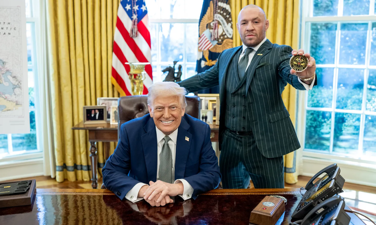 McGregor vắng mặt tại sự kiện UFC ở Nhà Trắng - VnExpress