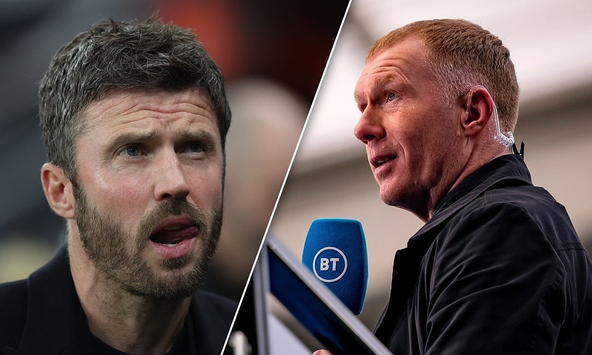 Scholes xin lỗi Carrick