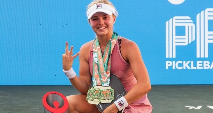 ‘Nữ hoàng pickleball’ dự PPA Tour Asia ở Hà Nội ‘Nữ hoàng pickleball’ dự PPA Tour Asia ở Hà Nội