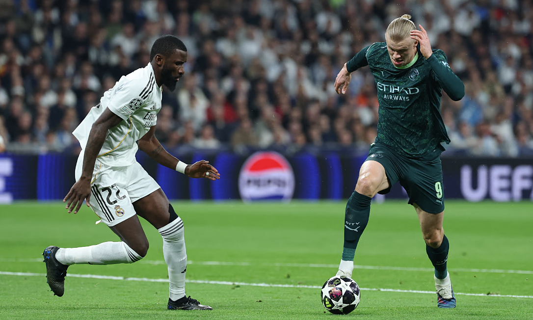 레알 마드리드 뤼디거가 맨시티 홀란드와의 대결을 언급한 기사 대표 이미지