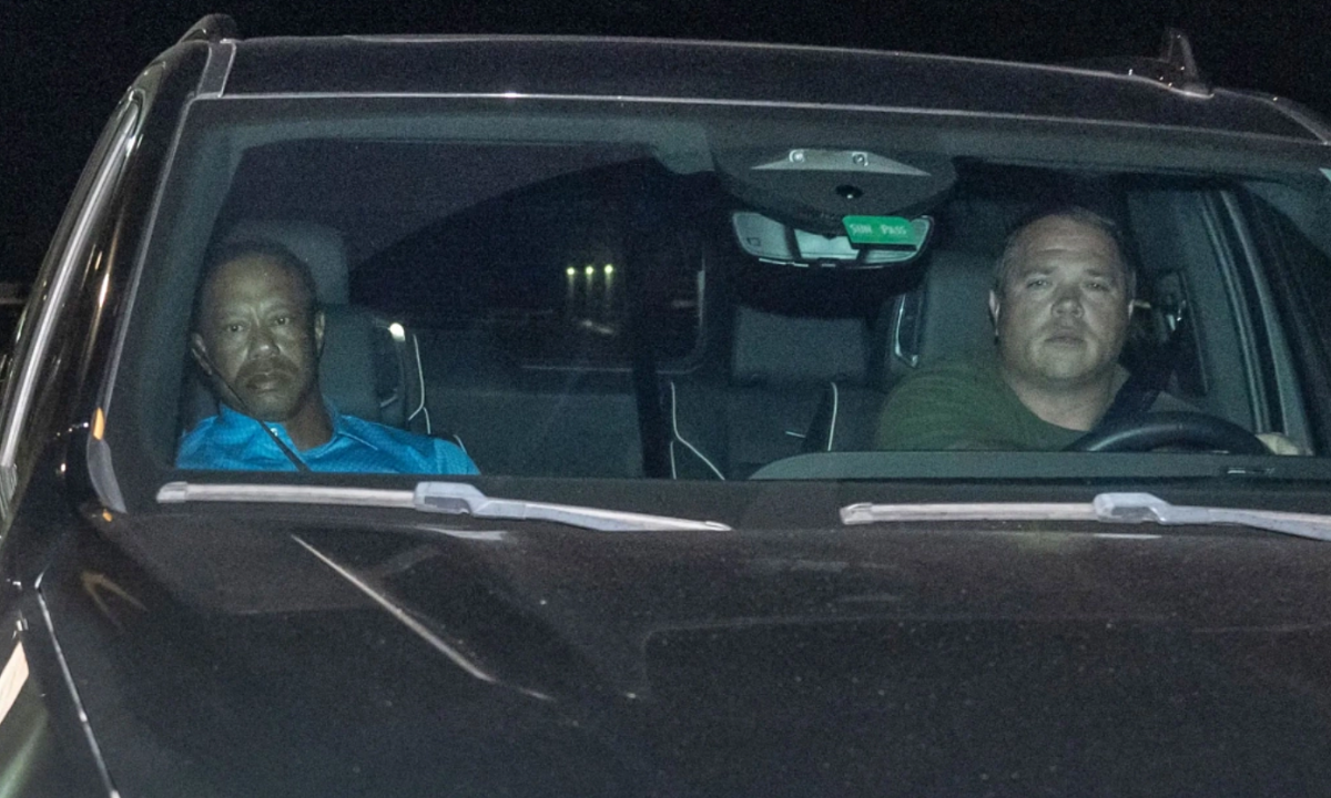 Tiger Woods được tại ngoại sau 8 giờ tạm giam