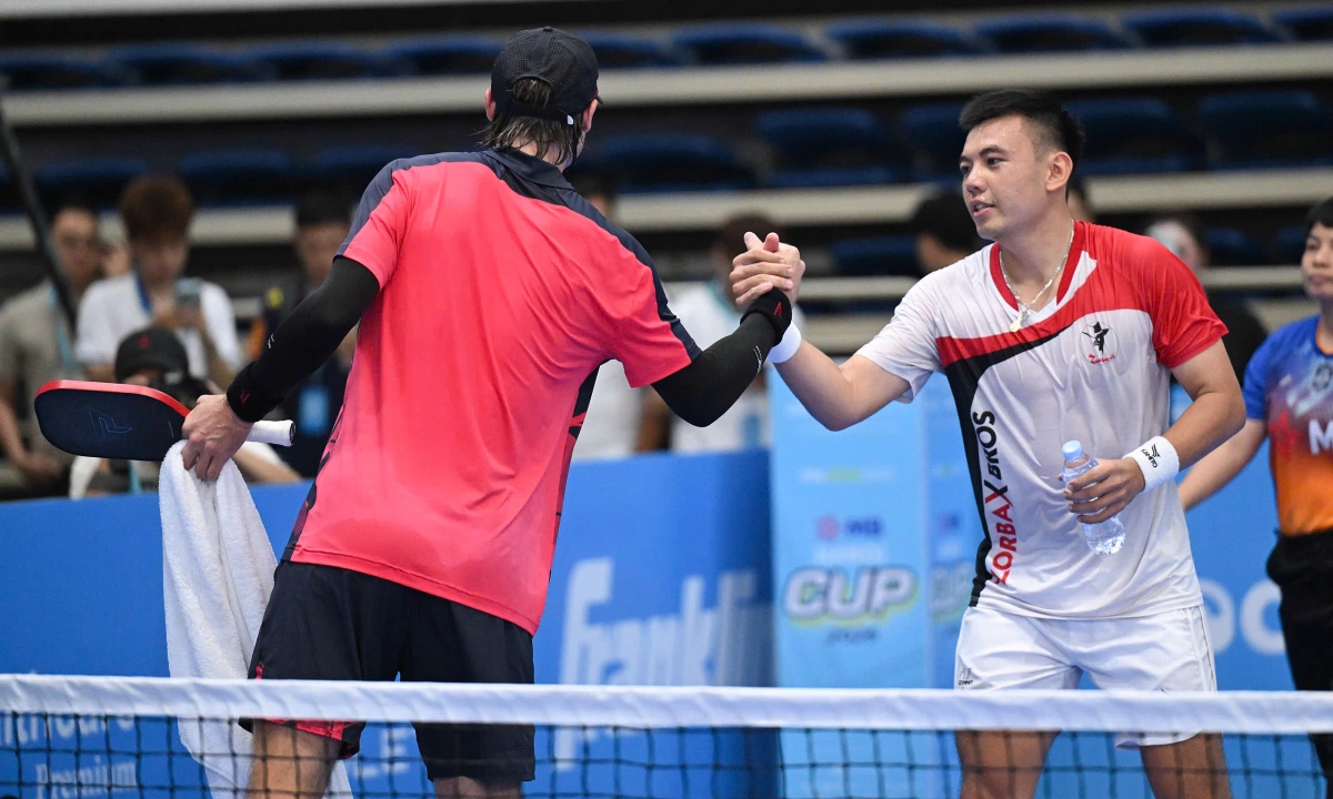 Lý Hoàng Nam thắng tranh cãi số 4 thế giới ở PPA Tour Hà Nội