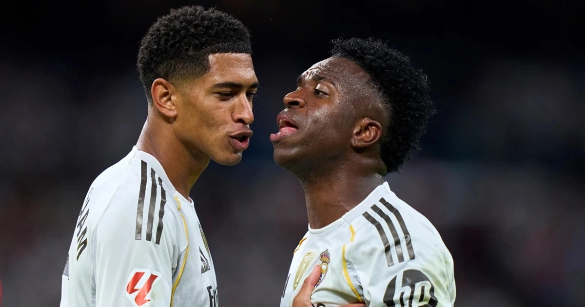 Vinicius sửng cồ với Bellingham