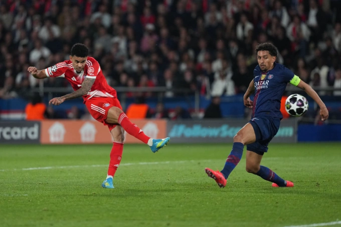 Luis Diaz ghi bàn ấn định tỷ số trận lượt đi Luis Diaz ghi bàn trận Bayern thua PSG